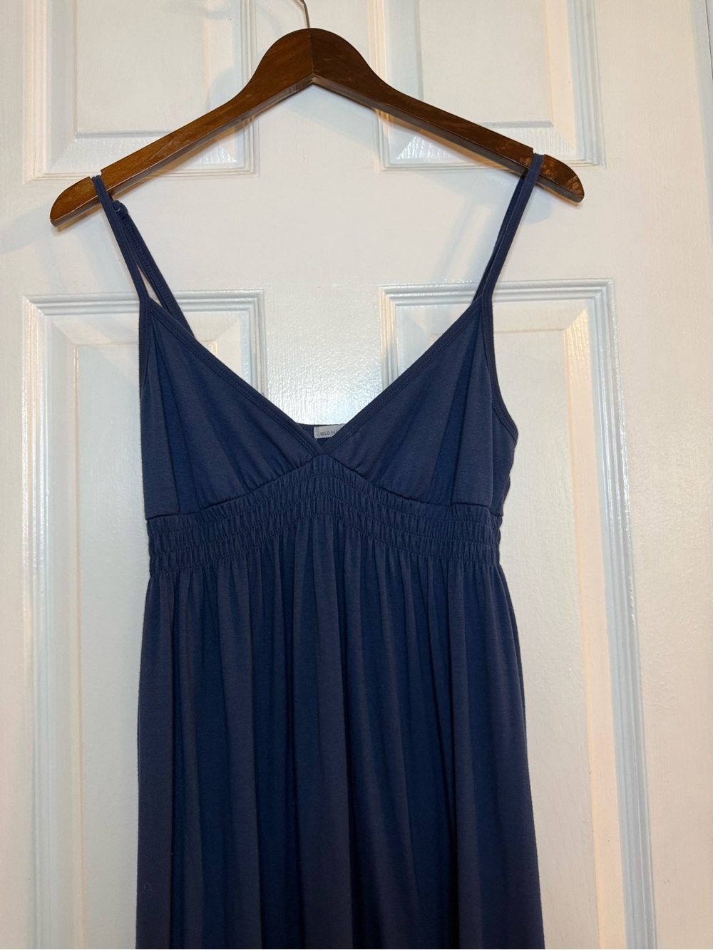 Old Navy Navy Blue Spaghetti-Strap Maxi Dress